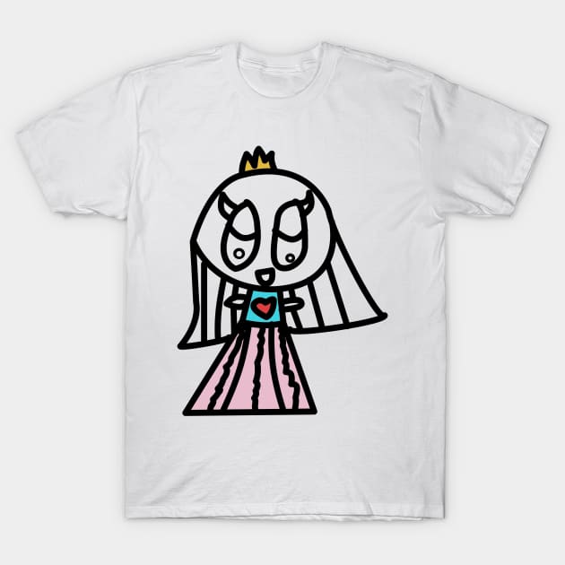 Princess Emily, Hanalei Art Series T-Shirt by hanaleiart